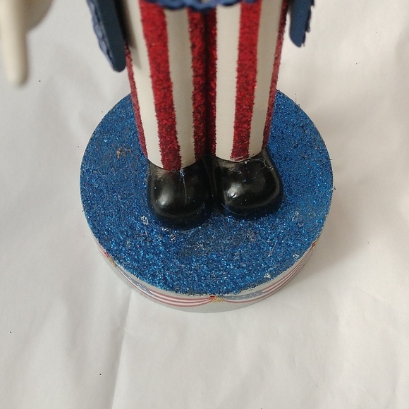 NUTCRACKER VILLAGE Uncle Sam SPECIAL EDITION 10th Anniversary 2002 - Picture 5 of 10